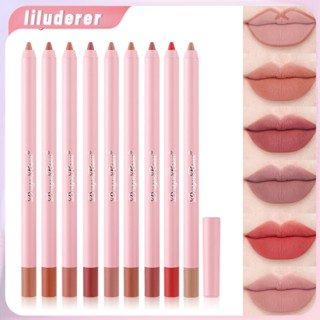 Single Lip Liner No-stick Cup Not Blooming Biting Lip Makeup Matte Lip Liner ลิปสติกปากกา HO