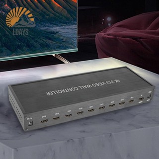 【LDS-th】ตัวควบคุมวิดีโอ 4k 3x3 HDMI เข้าได้กับทีวี 1 ออก 9