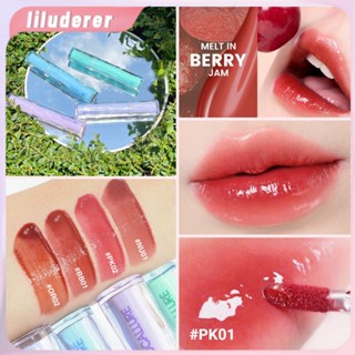 Focallure Pro-juicy Jelly Watery Tint Dew Lip Tint เกาหลี Glossy Plump Glassy High Pigment Long Wear Bare Lip Sensation น้ำหนักเบา HO