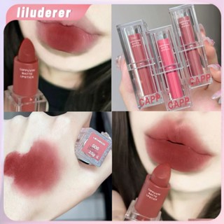 Moisturizing Matte ลิปสติก Velvet Mist ไม่ใช่เรื่องง่ายที่จะลดสีลิปสติก HO