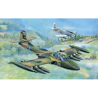 โมเดลเครื่องบินทรัมเปเตอร์ 1/48 American A-37A Dragonfly Attack 02888