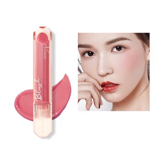 Pudaier บลัชออนปัดแก้ม เนื้อแมตต์ คอนทัวร์ ธรรมชาติ สีแดง ขาวดํา นู้ด แต่งหน้า บลัชออน แท่ง