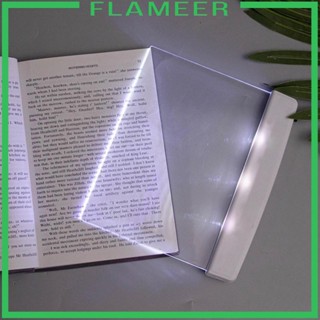 [Flameer] โคมไฟอ่านหนังสือ สีขาว 17.3x14.5x1.5 ซม.