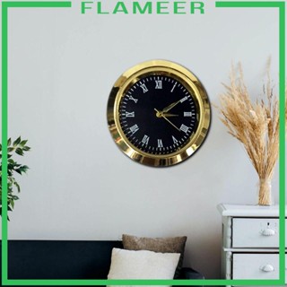 [Flameer] นาฬิกาทรงกลม เส้นผ่าศูนย์กลาง 1-3/8 นิ้ว (35 มม.) อ่านง่าย สําหรับบ้าน