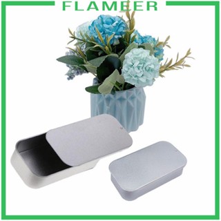 [Flameer] กล่องโลหะเปล่า สําหรับใส่เครื่องประดับ ลูกอม ติดเพดาน