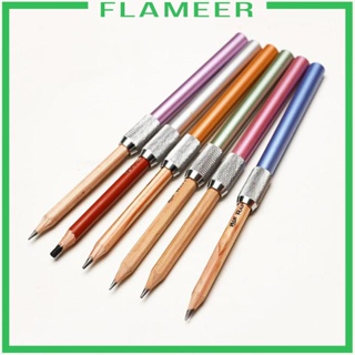 [Flameer] ดินสอโลหะ ยาว สําหรับวาดภาพ 1 ชิ้น 1 ชิ้น