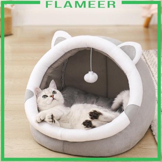 [Flameer] ที่นอนสัตว์เลี้ยงน่ารัก ให้ความอบอุ่น สําหรับแมวในร่ม