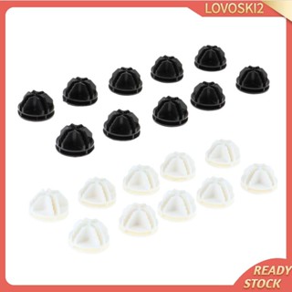 [Lovoski2] อุปกรณ์เชื่อมต่อสายไฟ สีดํา 10 ชิ้น