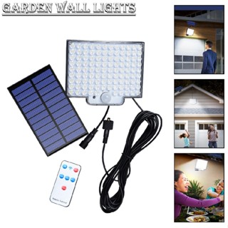 106 LED Solar Motion Sensor Light Outdoor IP65 Wall Security Garden Flood Lamp