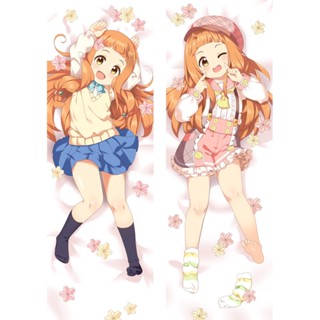 ปลอกหมอนอิง ลายการ์ตูนอนิเมะ Nina Ichihara The Idolmaster Dakimakura ขนาด 50x150 ซม.