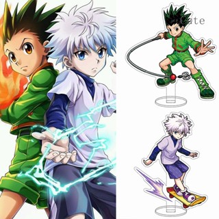 โมเดลฟิกเกอร์อะคริลิค รูปการ์ตูนอนิเมะ Hunter X Hunter ของเล่นสําหรับเด็ก