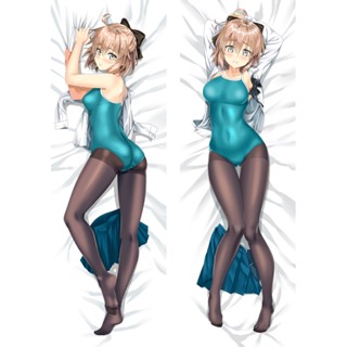 Okita Souji Saber FateGrandOrder (FGO) ปลอกหมอน ลายอนิเมะ Dakimakura ขนาด 50x150 ซม. สําหรับกอดร่างกาย