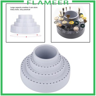 [Flameer] อุปกรณ์จัดเก็บดอกสว่าน ทนทาน สําหรับตกแต่งเล็บ