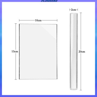 [Flameer2] แผ่นบอร์ดอะคริลิค สําหรับทํางานหัตถกรรม 10 ชิ้น