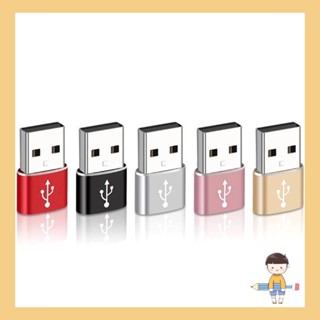 Stat 3 0 Type C to USB Male อะแดปเตอร์เชื่อมต่อสายเคเบิ้ล สีดํา ทอง ชมพู แดง เงิน