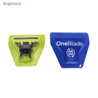 Brightstar หัวใบมีดโกนหนวด แบบเปลี่ยน สําหรับ Philips OneBlade One Blade QP210 QP220