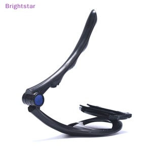 Brightstar ใหม่ เครื่องโกนหนวด กําจัดขนหลัง แบบพับได้ สีดํา สําหรับผู้ชาย