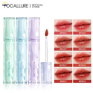 FOCALLURE ลิปทินท์ วุ้น ลิปกลาส ลิปกลอสให้ความชุ่มชื้น ลิปสติกกันน้ํา ลิปสติกติดทนนาน แต่งหน้า 【doom】