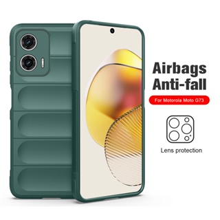 เคสโทรศัพท์มือถือ ซิลิโคน กันกระแทก ป้องกันกล้อง สําหรับ Motorola G73 G 73 73G MotoG73 Moto G73