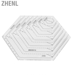 Zhenl Ruler DIY Handcrafted Quilting Template For  Cutting