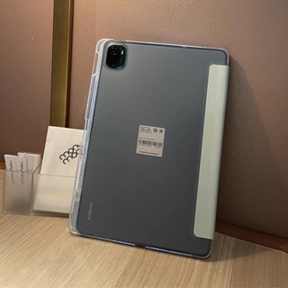 เคสโทรศัพท์มือถือแบบใส พับได้ 11 นิ้ว พร้อมช่องใส่ดินสอ สําหรับ Xiaomi Mi Pad 6 Pro Mi Pad 5 Pro Mi Pad 6 Pro 2023