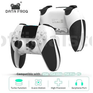 Data FROG จอยสติ๊กควบคุมเกมไร้สายบลูทูธ สําหรับ PS4 PS4 Pro Slim Game Console PC Computer Joystick Gamepad