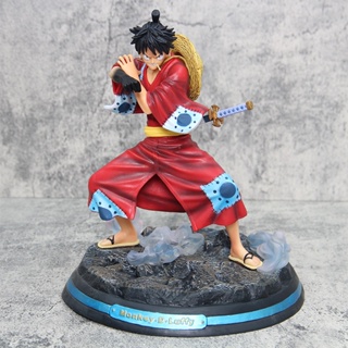 โมเดลฟิกเกอร์ PVC รูปปั้นอนิเมะ One Piece Monkey·D·Luffy ขนาด 27 ซม. เครื่องประดับ สําหรับเก็บสะสม