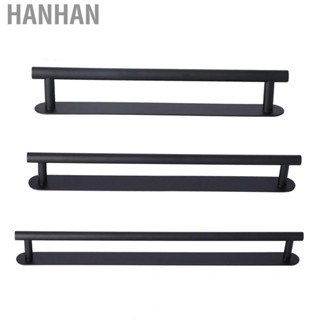 Hanhan Adhesive Towel Bar  Quick Installation Versatile Corrosion Resistant Stainless Steel Rack for Bathroom Laundry Room Kitchen