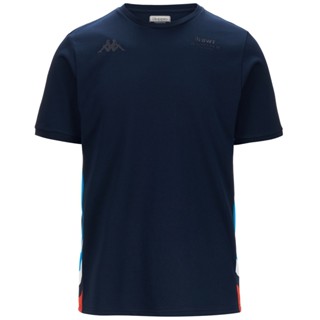 เสื้อยืด รุ่น ANSER ALPINE F1 Blue Navy-Liquid Blue-Red