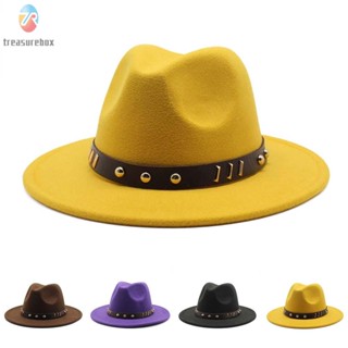 【TRSBX】Trendy Jazz Panama Cap Mens Ladies Hat with Adjustable Band and Wide Brim!