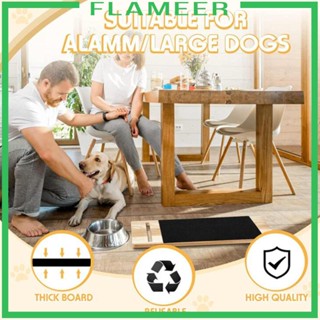 [Flameer] แผ่นไม้ขัดข่วน ขนาด 15.8 นิ้ว X 8.7 นิ้ว ทนต่อการสึกหรอ สําหรับสัตว์เลี้ยง สุนัข