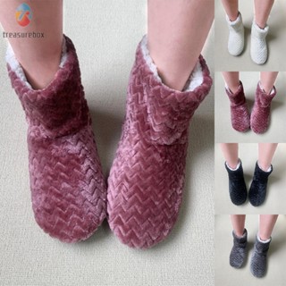 【TRSBX】Fashion Slipper Home Shoes Autumn Booties Winter Comfortable Men Women