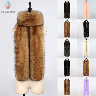 【TRSBX】Scarf Cute Fahionable Fashion Faux Fur Gloves Ladies Plush Snood Scarf