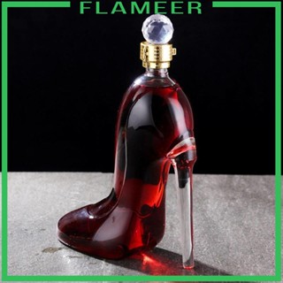 [Flameer] เครื่องจ่ายขวดเหล้า คริสตัล เมอร์ล็อต รูปรองเท้าส้นสูง 375 มล.