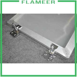 [Flameer] แคลมป์บานพับผ้าไหม พิมพ์ลาย ขนาด 60x85 มม. สําหรับเย็บผ้า DIY 2 ชิ้น ต่อชุด