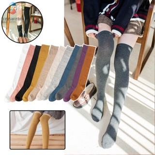 【TRSBX】Trendy Over the Knee Leggings for Women Japanese Fashion Winter Knee High Socks