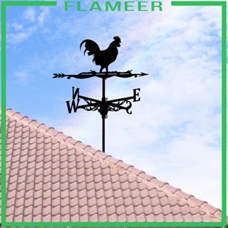 [Flameer] เมาท์รั้วโลหะ สีดํา 33 ซม. X53 ซม. สําหรับสวน