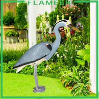 [Flameer] ฟิกเกอร์รูปปั้นนกจําลอง สีฟ้า สําหรับตกแต่งบ้าน