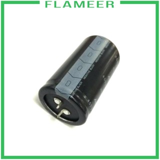 [Flameer] ตัวเก็บประจุอลูมิเนียมไฟฟ้าเรเดียล 500V 820UF สีดํา