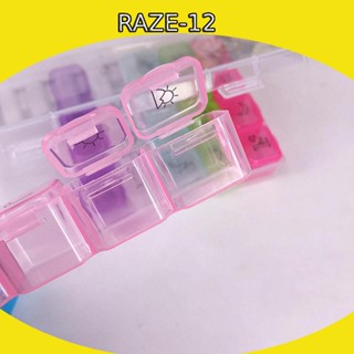 [Raze12] กล่องเก็บน้ํามันปลา 4 เท่า สําหรับเดินทาง