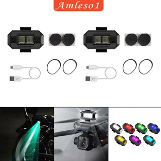 [Amleso1] ไฟสัญญาณ LED 90mAh ปรับได้ สําหรับโดรน Mini3 Pro