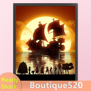 [boutique520.th] ชุดปักครอสสติตช์ ผ้าฝ้าย 11CT พิมพ์ลายอนิเมะ Pirate King