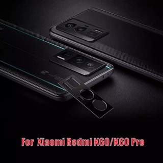 สําหรับ Xiaomi Redmi K60 Pro ฝาครอบเลนส์กล้องด้านหลัง สําหรับ Xiaomi Redmi K60 Pro ฟิล์มป้องกันเลนส์โทรศัพท์ โลหะ ฝาครอบกล้อง