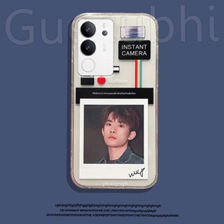 เคสVivo V29 5G ใหม่ 2023 มือถือ ซิลิโคนนิ่ม ใส ลายกรอบรูป DIY สําหรับ เคสโทรศัพท์Vivo V29 5G