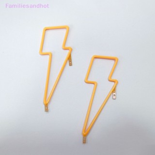 Familiesandhot&gt; คุณภาพสูง 3V LED รูปฟ้าผ่า ยืดหยุ่น ฟิลาเมนท์ DIY หลอดไฟ อุปกรณ์ตกแต่งบ้าน เอดิสัน แฟชั่น LED ไดโอดอย่างดี