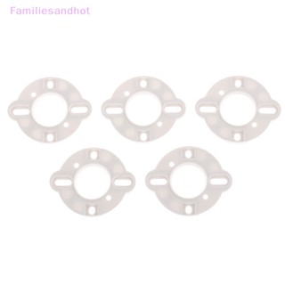 Familiesandhot&gt; ตัวยึดชิป LED COB Moung สําหรับฐานรองรับหลอดไฟสปอตไลท์ เส้นผ่าศูนย์กลางเปล่งแสง 17 มม. 5 ชิ้น