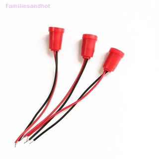 Familiesandhot&gt; ซ็อกเก็ตโคมไฟ E12 พร้อมสายไฟ LED ฐานหลอดไฟ