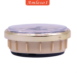 [Amleso1] กลไกนาฬิกาคลาสสิก ทรงกลม 2.75 นิ้ว (70 มม.) ตัวเลขโรมัน สีทอง 05