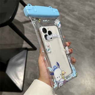 Pochacco เคสโทรศัพท์มือถือ กันน้ํา สําหรับว่ายน้ํา ดําน้ํา