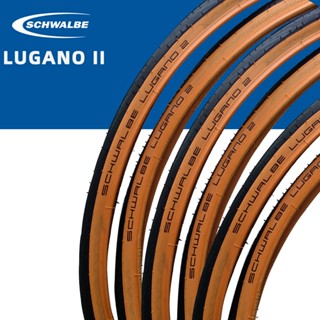 Schwalbe LUGANO II ยางรถจักรยาน 700C 700x25C 50EPI 3 ระดับ 365 กรัม น้ําหนักเบา ทนทาน